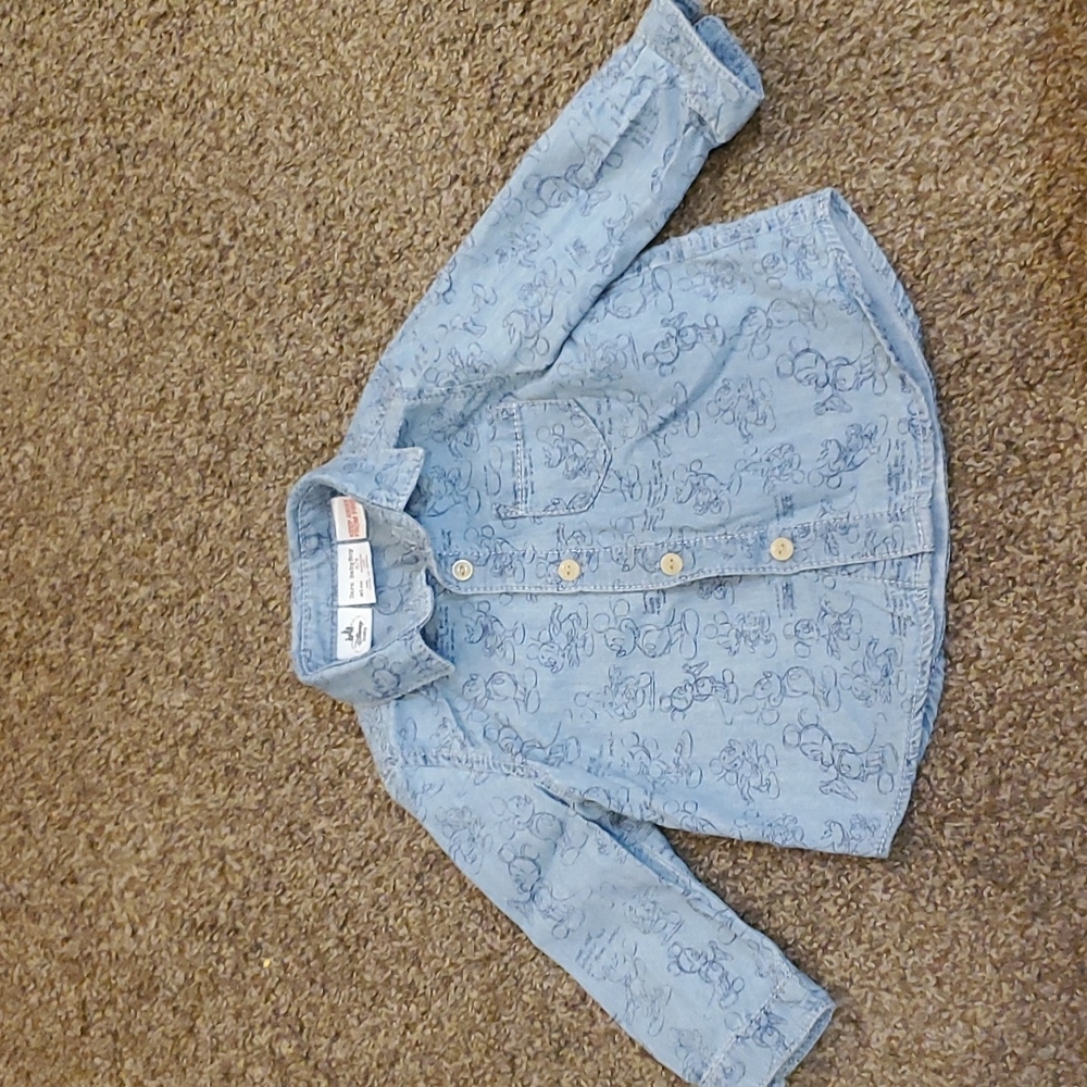 3 for $30 zara denim shirt